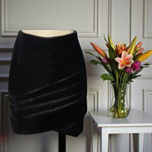 Guess Rosalba Pleated  Faux Leather  Mini Skirt